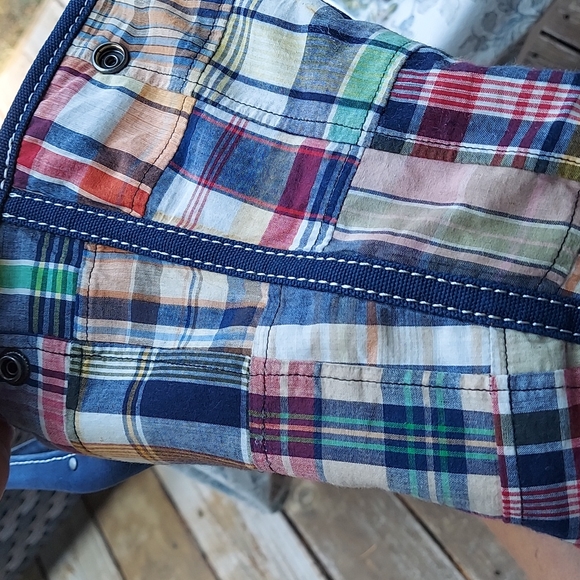 J. Crew Patchwork Shoulder bag. - Picture 12 of 12